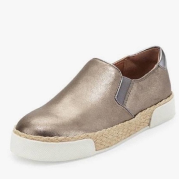 Sam Edelman Shoes - Sam Edelman Miles Metallic Flat Slip On Shoes